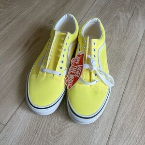 Vans Adult Yellow Sneakers